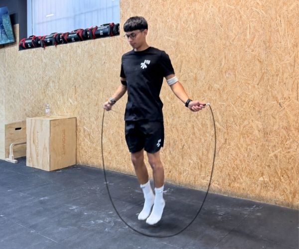 Clase de HIIT en Kratos Calisthenics Barcelona